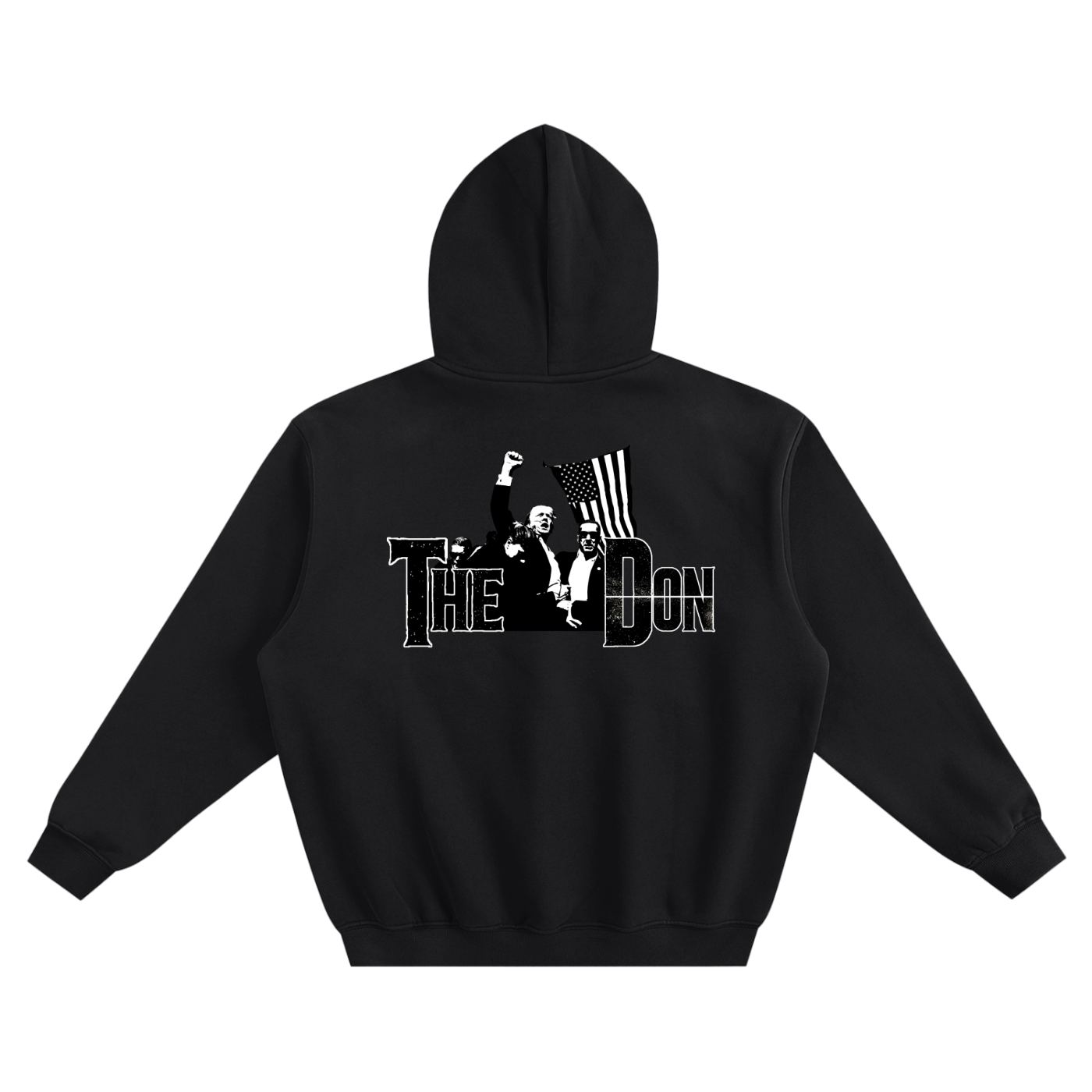 The Don: Hoodie — White Logo