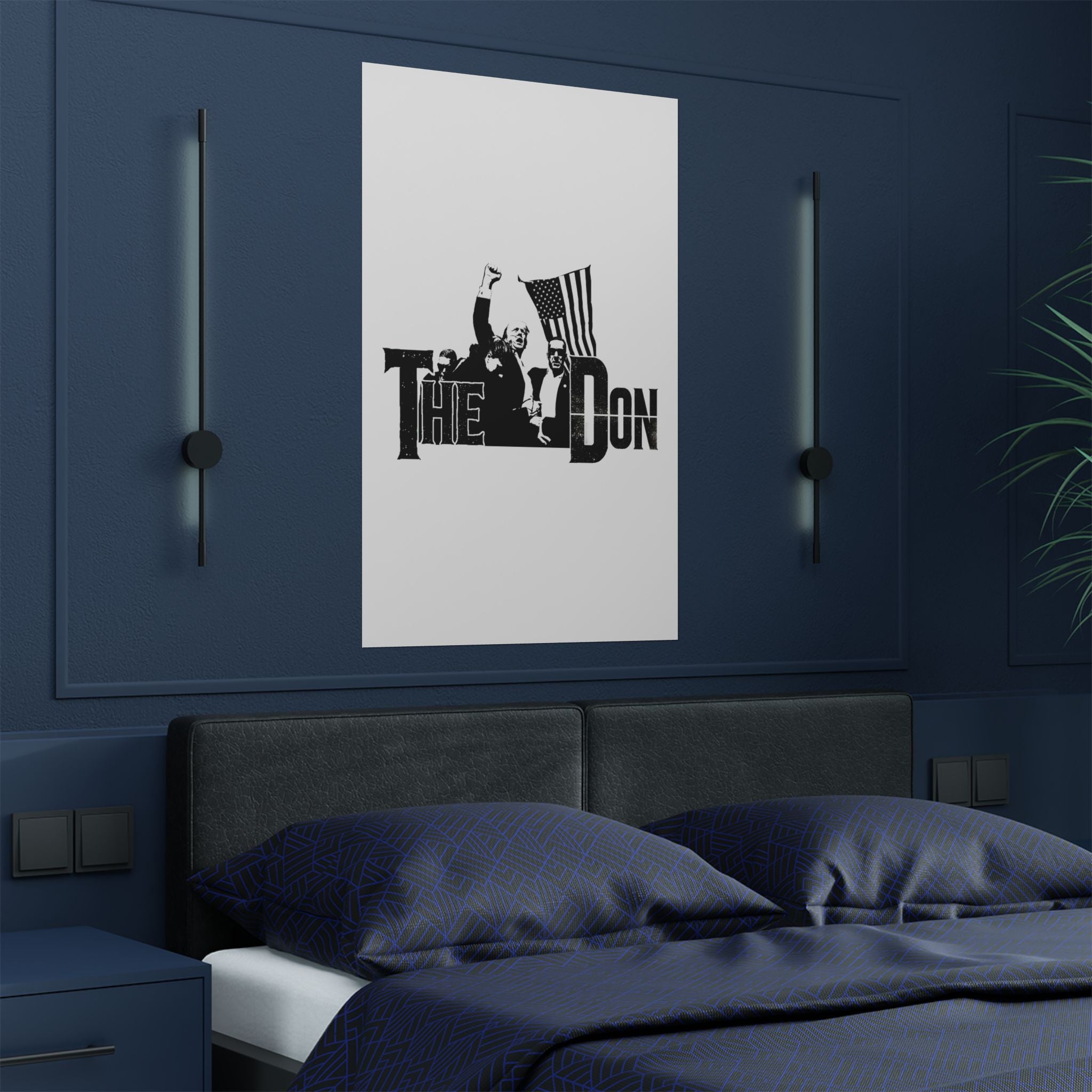 The Don: FIGHT! Satin Poster