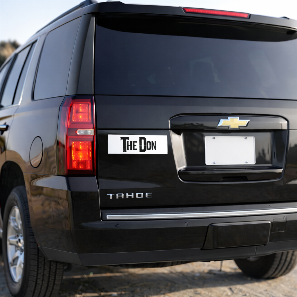 The Don: Bumper Sticker